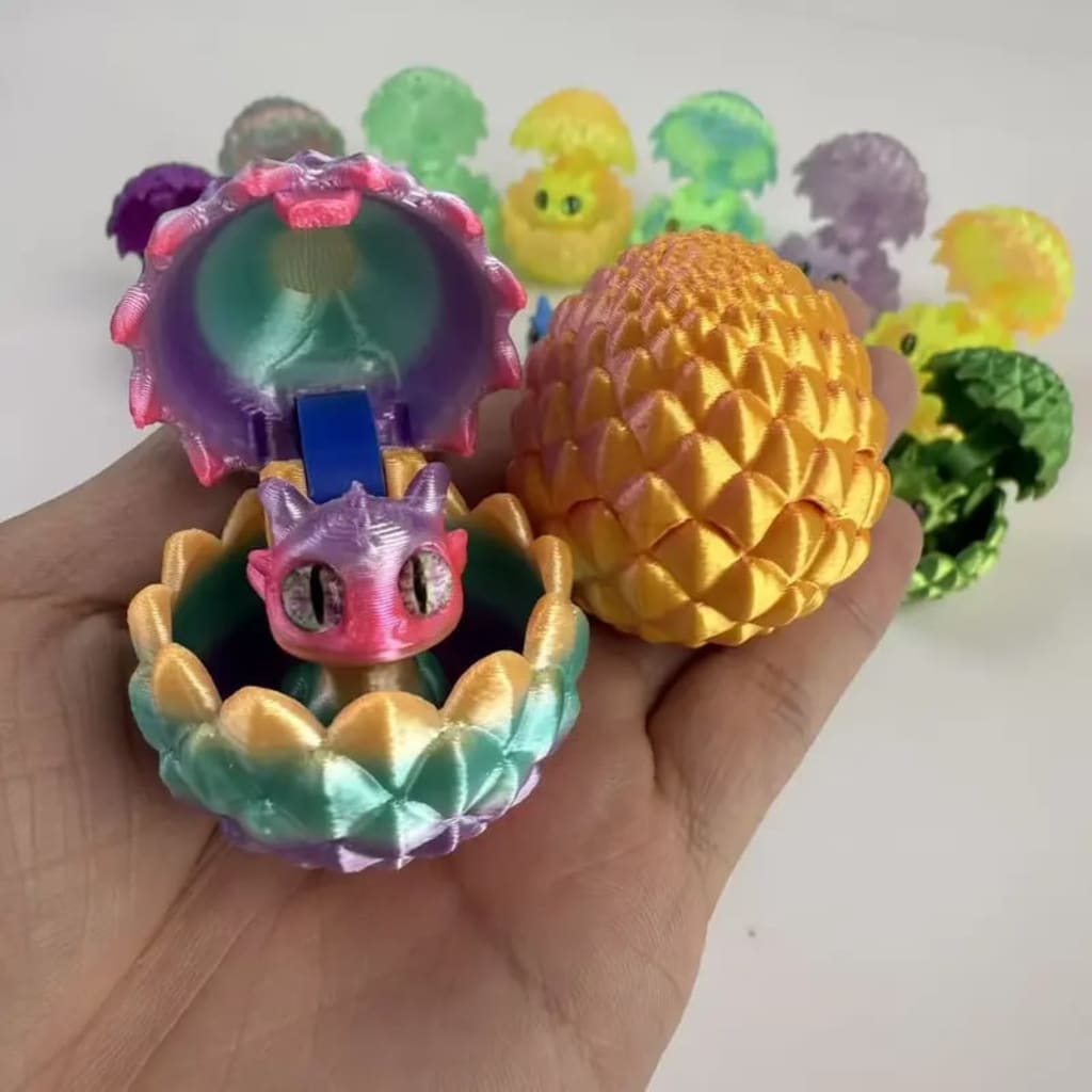 3D Printed Dragon Egg